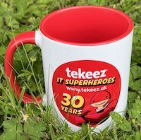 Tekeez 30th annnivresary mug